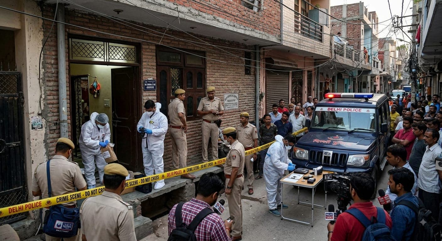 Sangam Vihar Murder Case Investigation Police Evidence