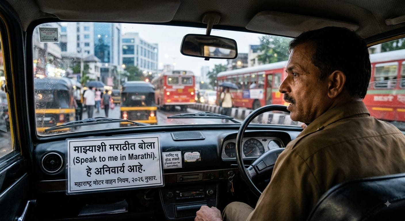 Maharashtra Cab Rules - Commercial drivers and app-based cab operating in Mumbai, Maharashtra.