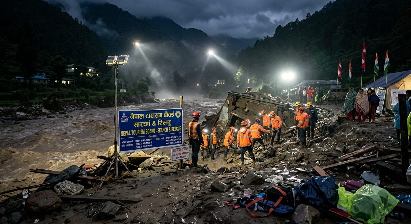 nepal flood